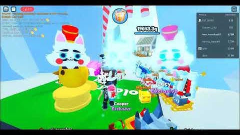 Tips : Grind & Hatch Christmas Egg At The Same Time - Pet Simulator X Roblox