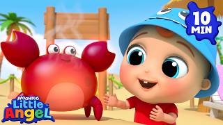 baby john s hot cold beach day little angel nursery rhymes