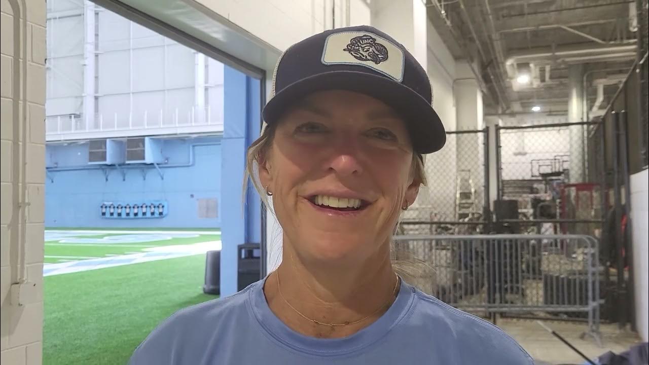 UNC coach Jenny Levy after the Tar Heels roll to a firstround NCAA