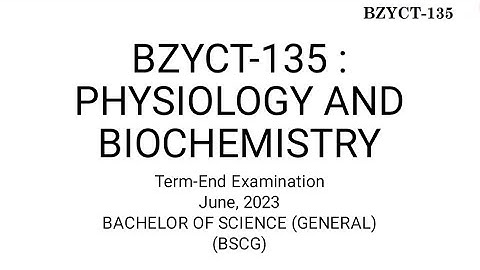 BZYCT 135 {PART 2} Term end paper June 23 📜🗞️📜 | IGNOU | BSCG #ignou #ignouexam  #bzyct