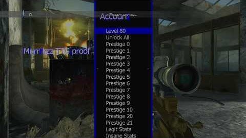 Murrrkzz mw3 Destruction mod menu