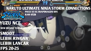 TURNIP R11 YUZU NCE GAMEPLAY NARUTO STORM CONNECTIONS ANDROID