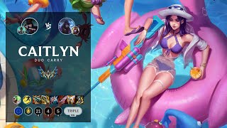 Caitlyn ADC vs Aphelios - EUW Challenger Patch 12.17