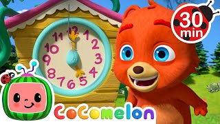 Hickory Dickory Dock 🕰️ | CoComelon Animal Time! 🐺 | Kids Learning | Sing Along Nursery Rhymes by Moonbug Kids - Kids Learning Videos 47,240 views 4 days ago 30 minutes