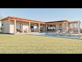 Shipping Container House - OFF GRID L-Shaped House with pool