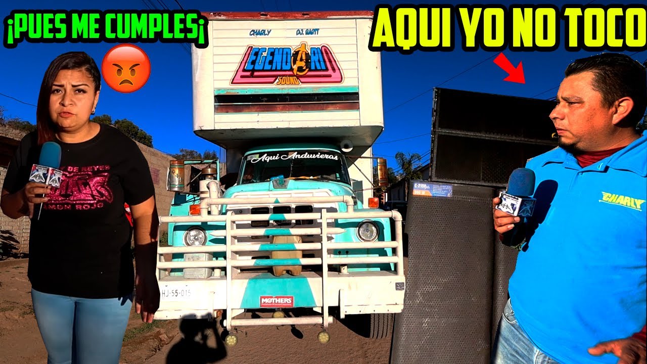 (CONTRATANTE VS SONIDERO ) NO QUISO TOCAR Y ESTO PASO A UNAS CUANTAS HORAS DE INICIAR