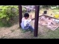 鉄棒改めブランコ!?