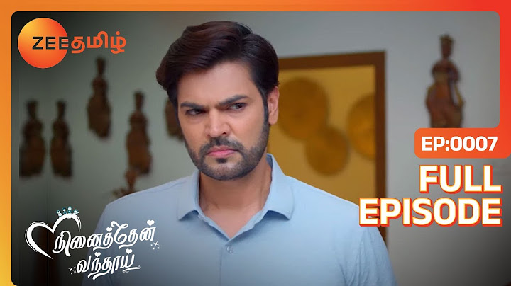 Ezhil கிட்ட sudarvizhi மாட்டிக்க போறாங்க| Ninaithen Vandhai | Full Ep 7 | Zee Tamil | 30 Jan 24