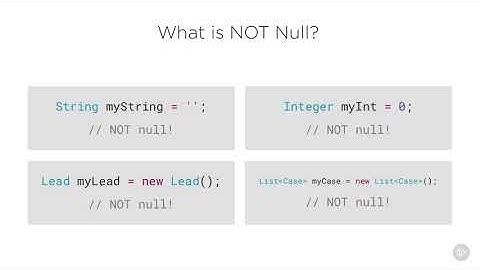 4 10 What Is Null/Fundamental Salesforce Coding Techniques/VL INFOTECH