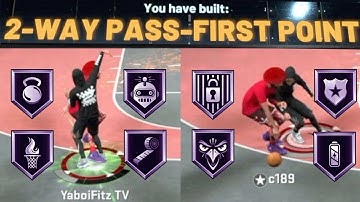Best 2-Way Pass-First Point Build In NBA 2K20 | Best Glitchy Unknown Build Series Part 32