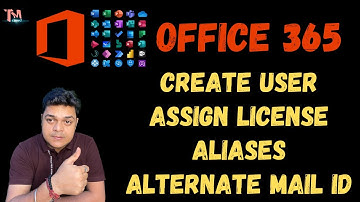Microsoft 365 users management ! Create Users ! Assign License ! Aliases !