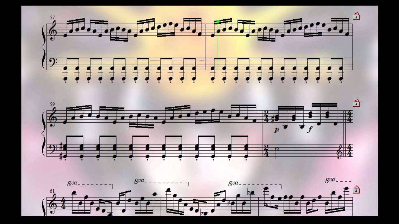 修正版】ピアノ楽譜で 卑弥呼 (Beatmania IIDX 16 EMPRESS) Piano