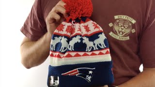 Patriots 'THE-MOOSER' Knit Beanie Hat by New Era