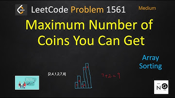 maximum number of coins you can get | leetcode 1561 | array medium