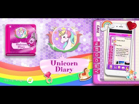 Unicorn Diary (lock - PIN )