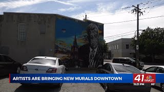 Macon Mural Festival returns September 12–14 with new downtown artwork
