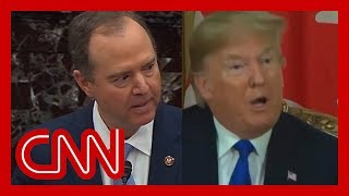 Adam Schiff uses Trump's words against him at impeachment trial Adam Schiff uses Trump's words against him at impeachment trial