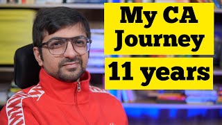 My CA Journey | 11 Years | Failure to Success | My Income and Other Experiences | Neeraj Arora