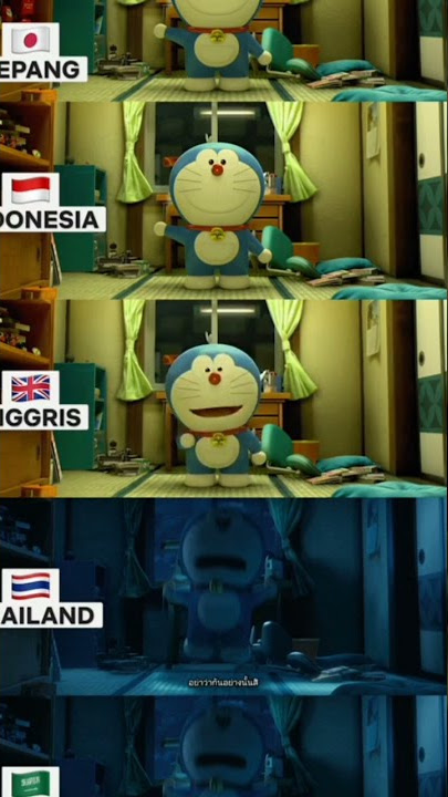 #doraemon Versi Thailand bikin ngakak #shorts