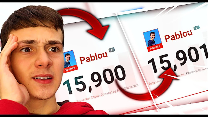 SI QUELQU'UN S'ABONNE À MA CHAÎNE LA VIDÉO S'ARRÊTE