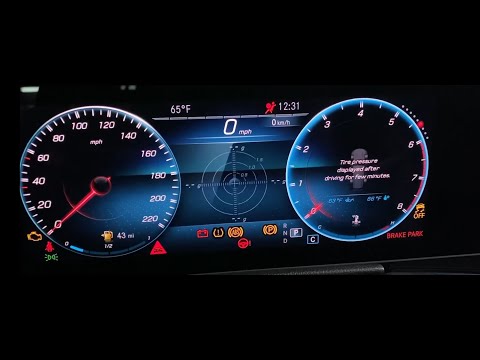 Mercedes GLB45 AMG cluster style activation/unlock at the MBUX cars via tuneOBD plug