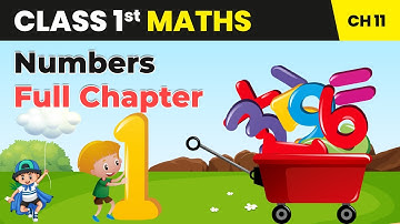 Numbers - Full Chapter Explanation, Exercise and Worksheet | Class 1 Maths Chapter 11