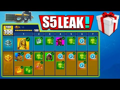 ALLE Fortnite Season 5 LEAKS! | Battle Pass, Gratis Skins, Trailer!|| Fortnite Battle Royale deutsch