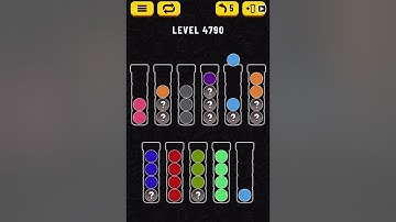 【Ball Sort Puzzle】Level.4790