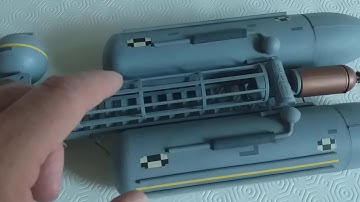 Blakes 7 Star One Ore Carrier studio scale model