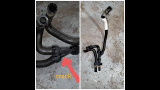 2010 Dodge Journey 3.5L Overheated And Leaking Antifreeze (Heater Hose Problem )