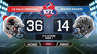 U16 JV - La Salle Spartans vs Brader Raiders