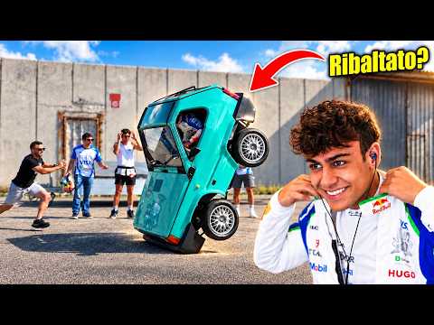Video PILOTA F1 PROVA LA PANDA (Rischioso)