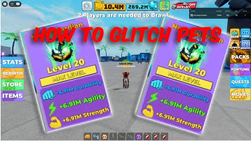 How to GLITCH pets in MUSCLE LEGENDS 2025