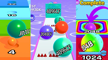 Max Levels 🚀 Ball Run 2048 vs Ball Run Infinity Mode 2048CH vs Ball Run Infinity | Epic Gameplay #1