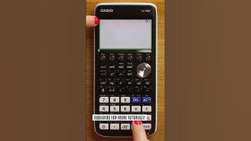 [Casio fx-CG50 tutorials] Exam Mode #shorts