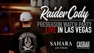 Preseason WATCH PARTY at SAHARA Las Vegas - Details Here