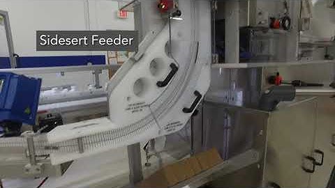 Plastic Bottle Labeler RL-420 -- labeling with a sidesert and bottom code association