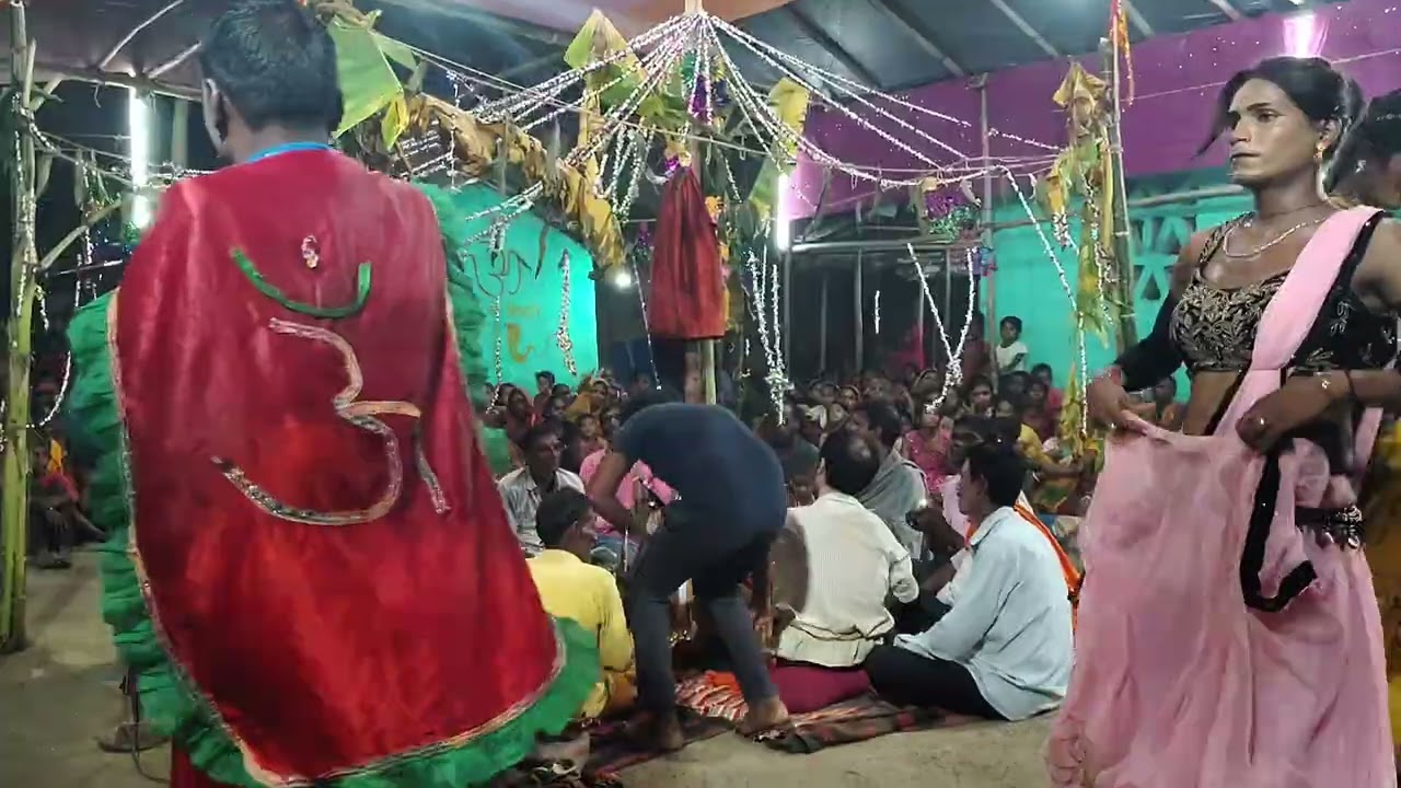 गोद वीर का सुपरहिट विडियो #viralvideo #dance बिशहरी पूजा गायन मंडली चंदन नगर 