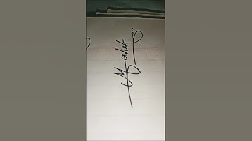 Mahek Name Signature Style. #signature #howtosign #handwriting