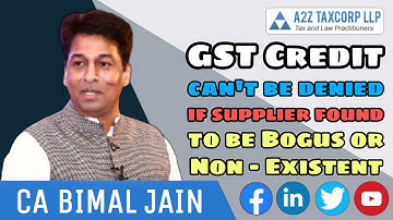 GST Credit can