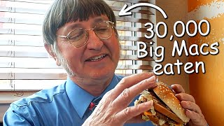 Man Addicted to Eating Big Macs