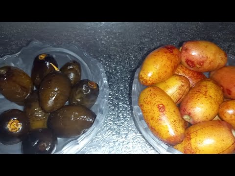 طريقه ترطيب البلح الاصفر بكل سهوله في البيت