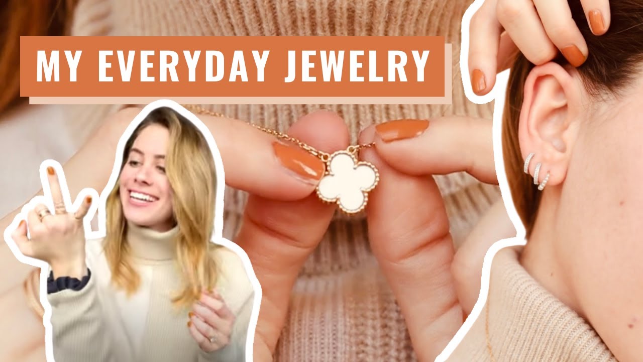 My Everyday Jewelry Collection | Where to Buy Delicate and Minimalist  Jewelry | Lucie Fink - YouTube