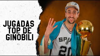 Manu Ginobili 🇦🇷 y las mejores 20 jugadas en su carrera 🤩