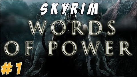 Skyrim: How to get the WHIRLWIND SPRINT Shout (Word of Power #1)