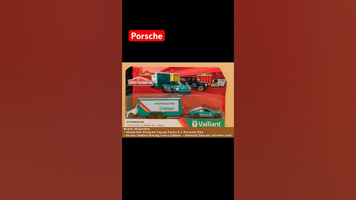 UNBOXING the Official Porsche licensing - #porschetaycanturbo S+934 #shorts #shortsfeed  #viral