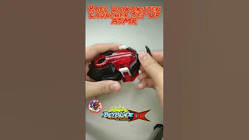 ASMR BAEL LAUNCHER SET UP Flame Brand DB Customize LR Launcher Beyblade Burst DB Shorts 