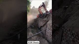 Excavator Oops! When Heavy Machinery Goes Haywire! #Learning #Civilengineering