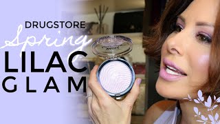 Drugstore Spring Lilac Glam GRWM | Dominique Sachse