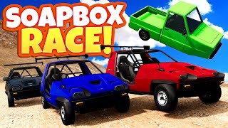 Using The SMALLEST CARS a During Soapbox Race Was BAD in BeamNG Drive Mods!